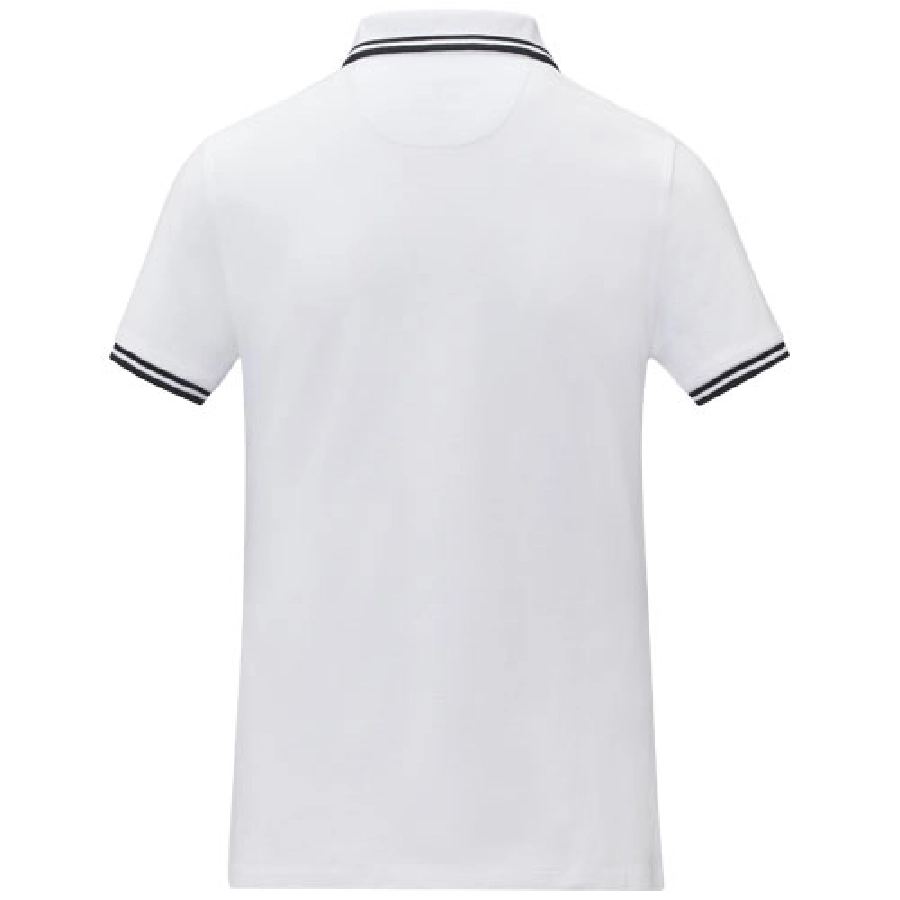 Damska koszulka polo Amarago z kontrastowymi paskami i krótkim rękawem PFC-38109013