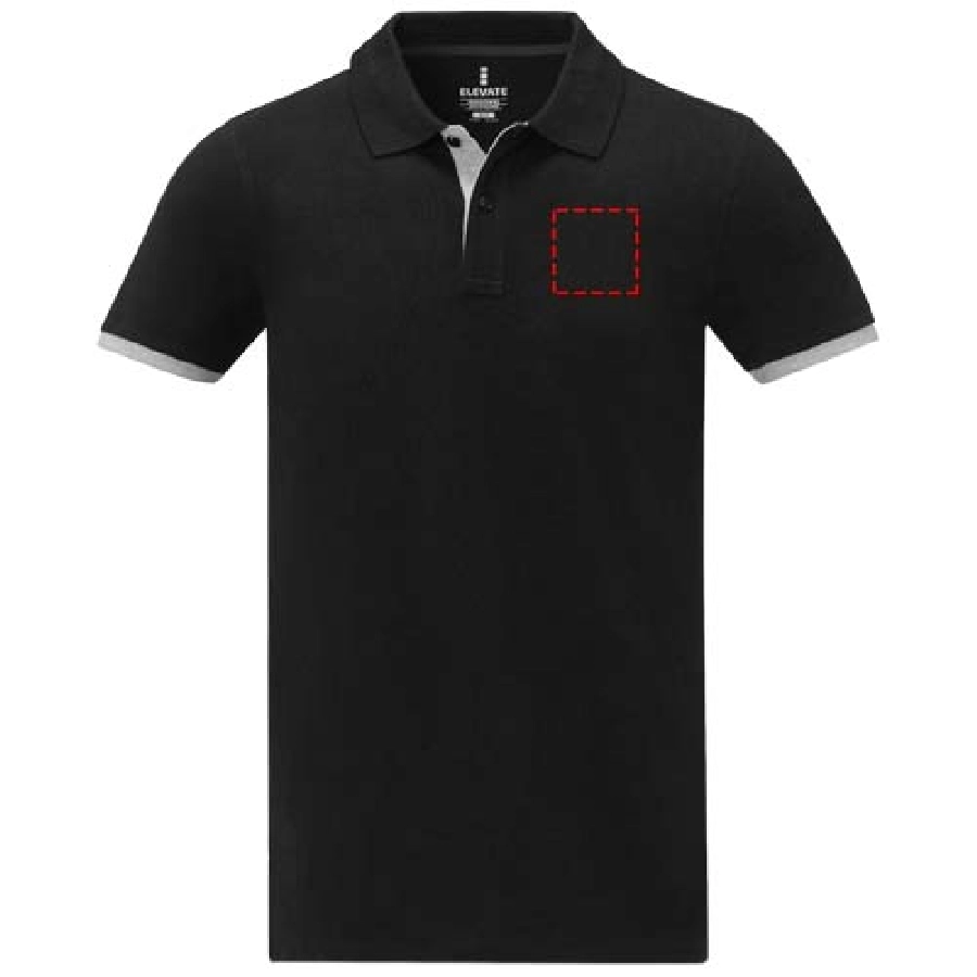 Męska koszulka polo duotone Morgan z krótkim rękawem PFC-38110900