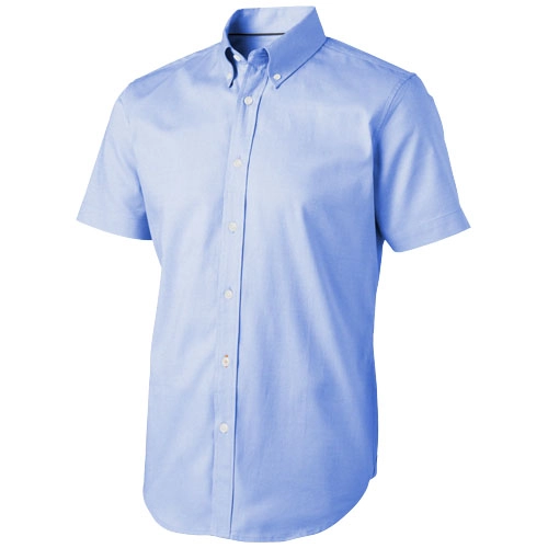 Męska koszula z krótkim rękawem Manitoba PFC-38160400 niebieski