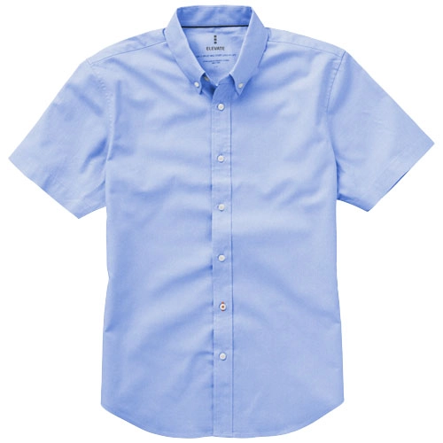 Męska koszula z krótkim rękawem Manitoba PFC-38160400 niebieski