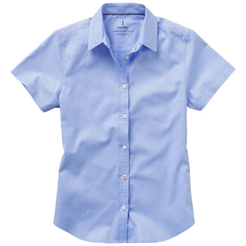 Damska koszula z krótkim rękawem Manitoba PFC-38161400 niebieski