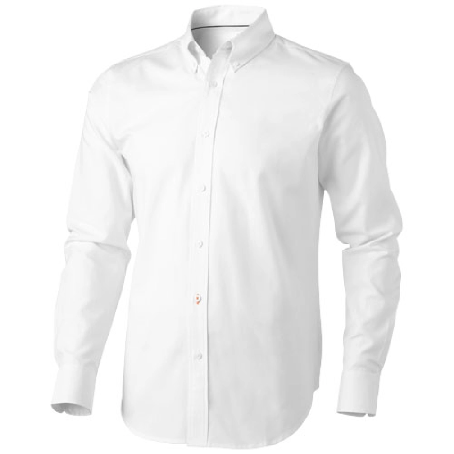 Męska koszula Vaillant z tkaniny Oxford z długim rękawem PFC-38162010 biały