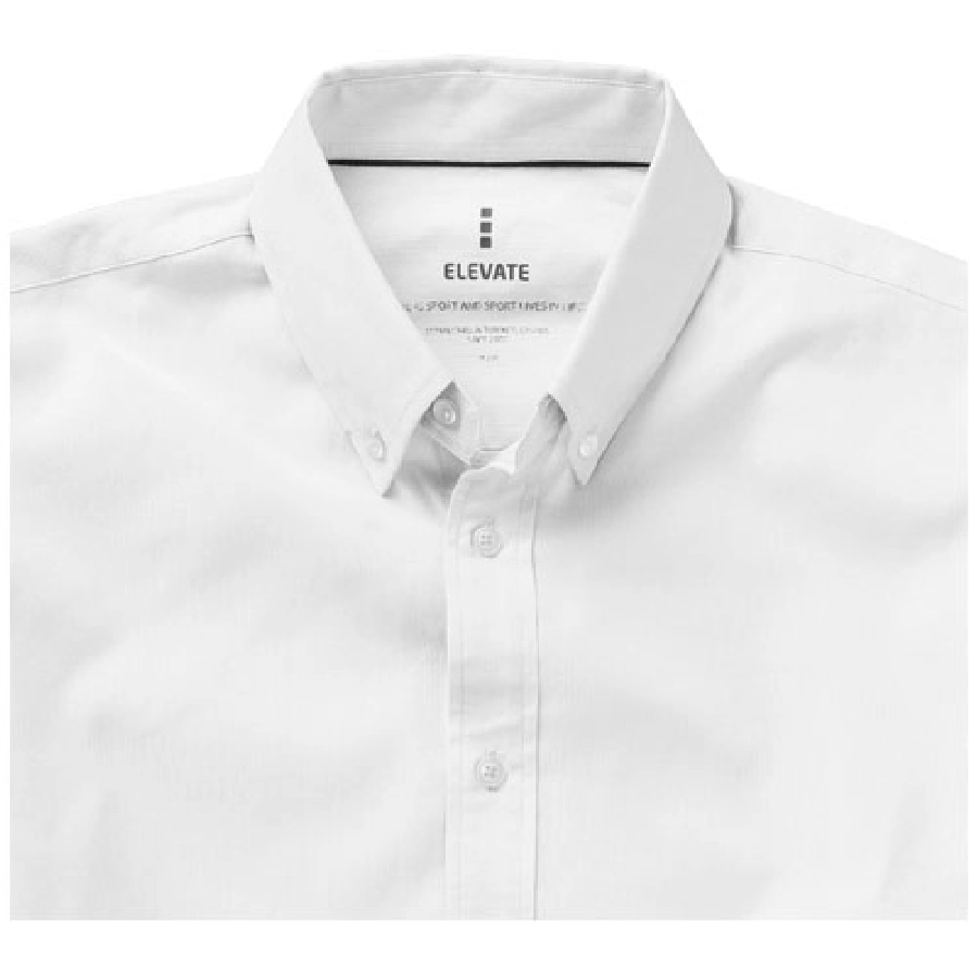 Męska koszula Vaillant z tkaniny Oxford z długim rękawem PFC-38162013 biały