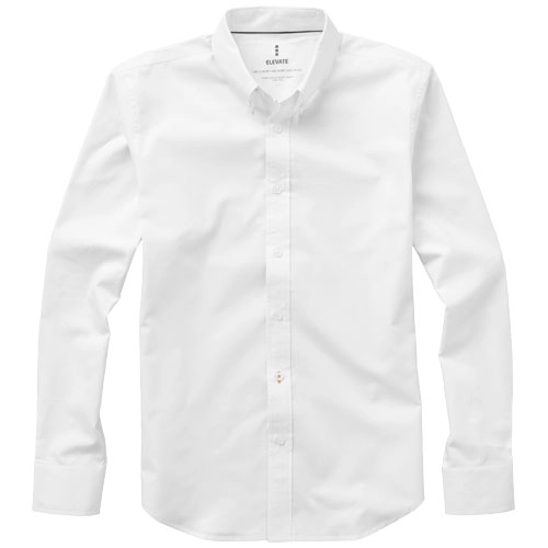 Męska koszula Vaillant z tkaniny Oxford z długim rękawem PFC-38162012 biały