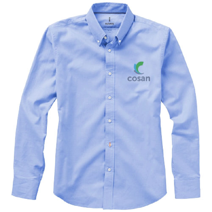 Męska koszula Vaillant z tkaniny Oxford z długim rękawem PFC-38162400 niebieski