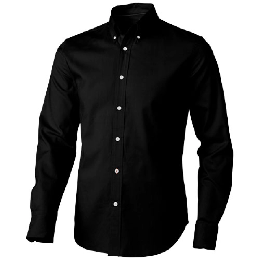Męska koszula Vaillant z tkaniny Oxford z długim rękawem PFC-38162992 czarny