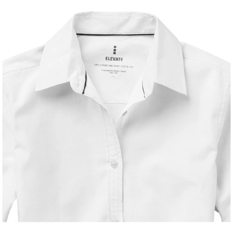Damska koszula Vaillant z tkaniny Oxford z długim rękawem PFC-38163011 biały