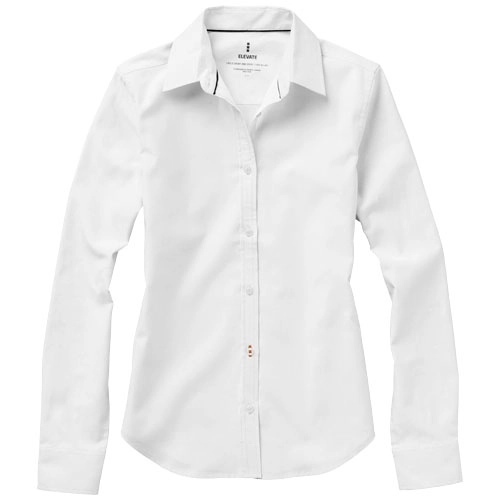 Damska koszula Vaillant z tkaniny Oxford z długim rękawem PFC-38163014 biały