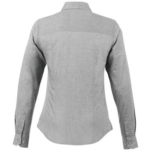 Damska koszula Vaillant z tkaniny Oxford z długim rękawem PFC-38163921 szary