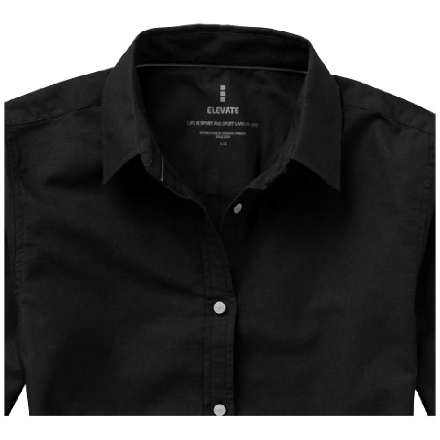 Damska koszula Vaillant z tkaniny Oxford z długim rękawem PFC-38163991 czarny