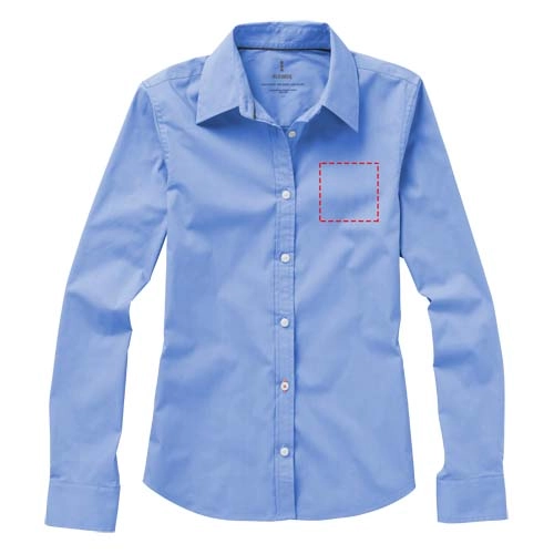 Damska koszula Hamilton PFC-38165400 niebieski