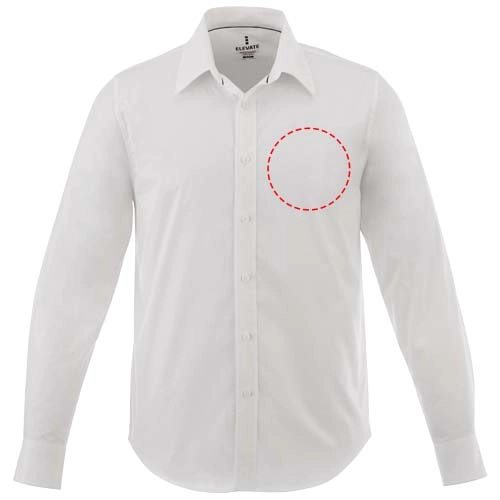 Męska koszula stretch Hamell PFC-38168012 biały