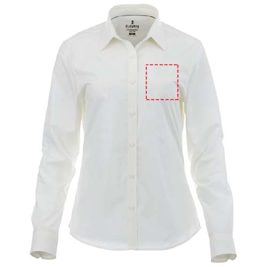 Damska koszula stretch Hamell PFC-38169015 biały