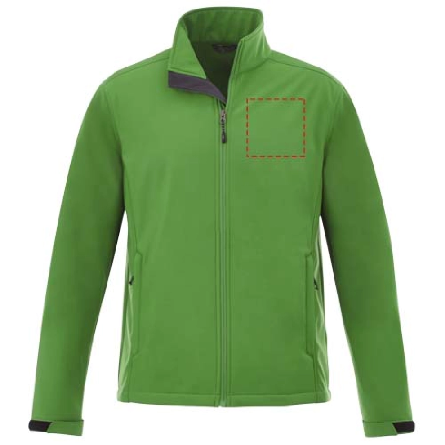 Męska kurtka typu softshell Maxson PFC-38319691 zielony