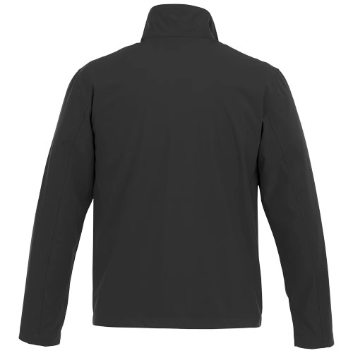 Męska kurtka Karmine z materiału softshell z możliwością brangindu metki PFC-38321990 czarny
