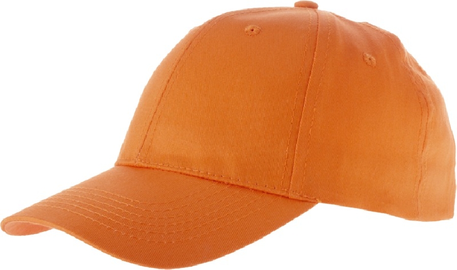 6-panelowa czapka Watson PFC-38653330 pomarańczowy