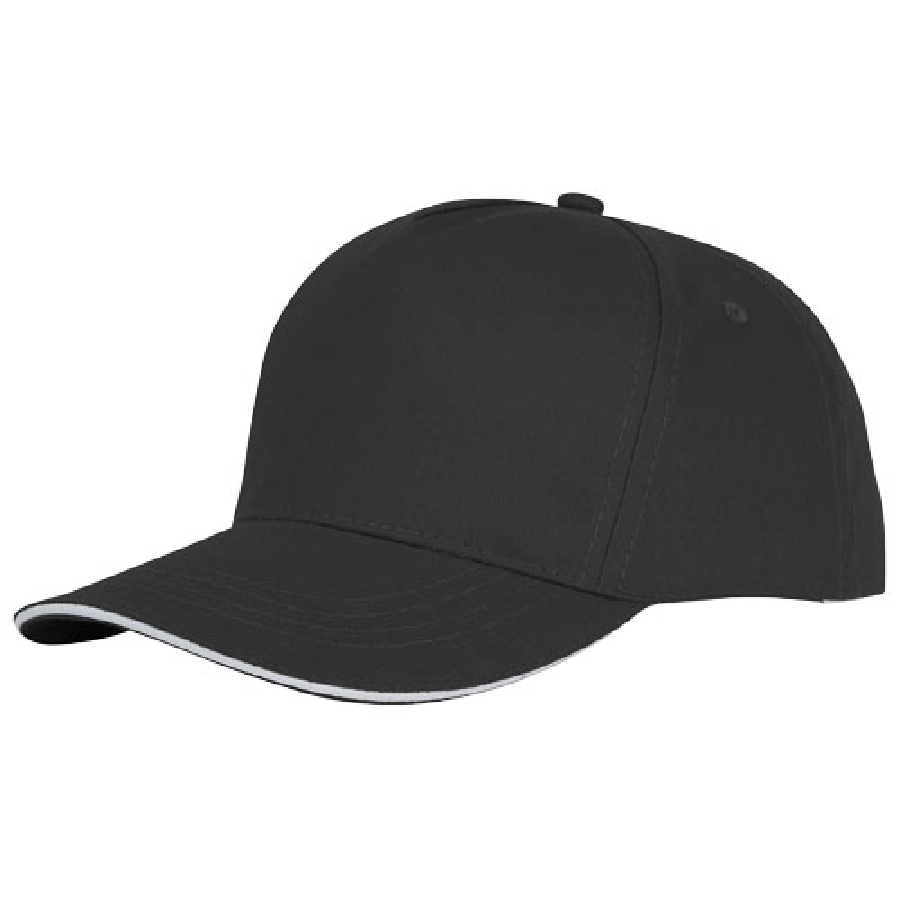 rozowy, 5-panelowa czapka CETO PFC-38674990 czarny