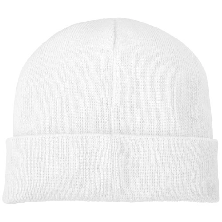 Czapka typu beanie Boreas z naszywką PFC-38676010 biały