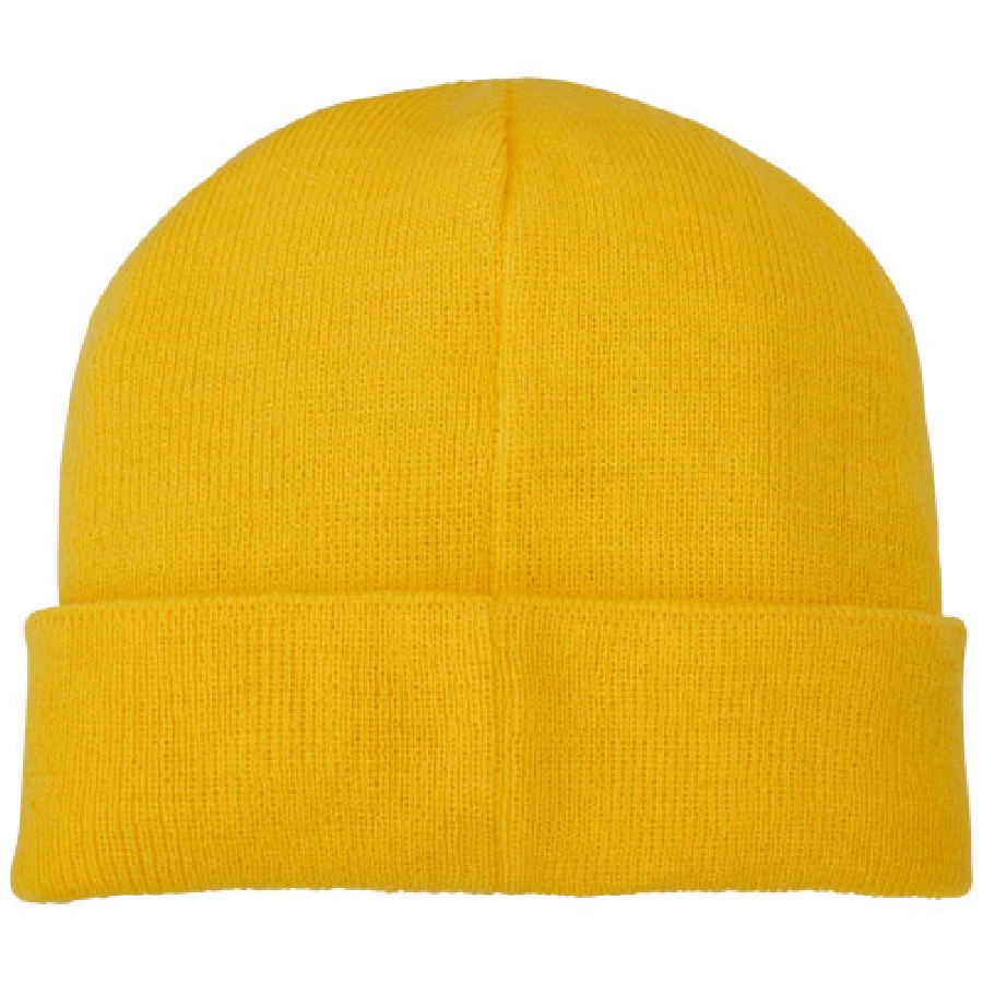 Czapka typu beanie Boreas z naszywką PFC-38676100 żółty