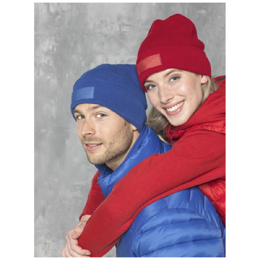 Czapka typu beanie Boreas z naszywką PFC-38676100 żółty