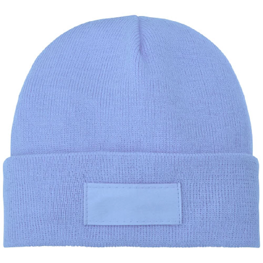 Czapka typu beanie Boreas z naszywką PFC-38676400 niebieski