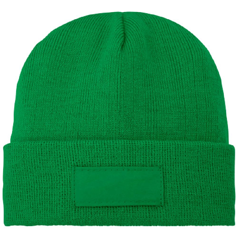 Czapka typu beanie Boreas z naszywką PFC-38676690 zielony