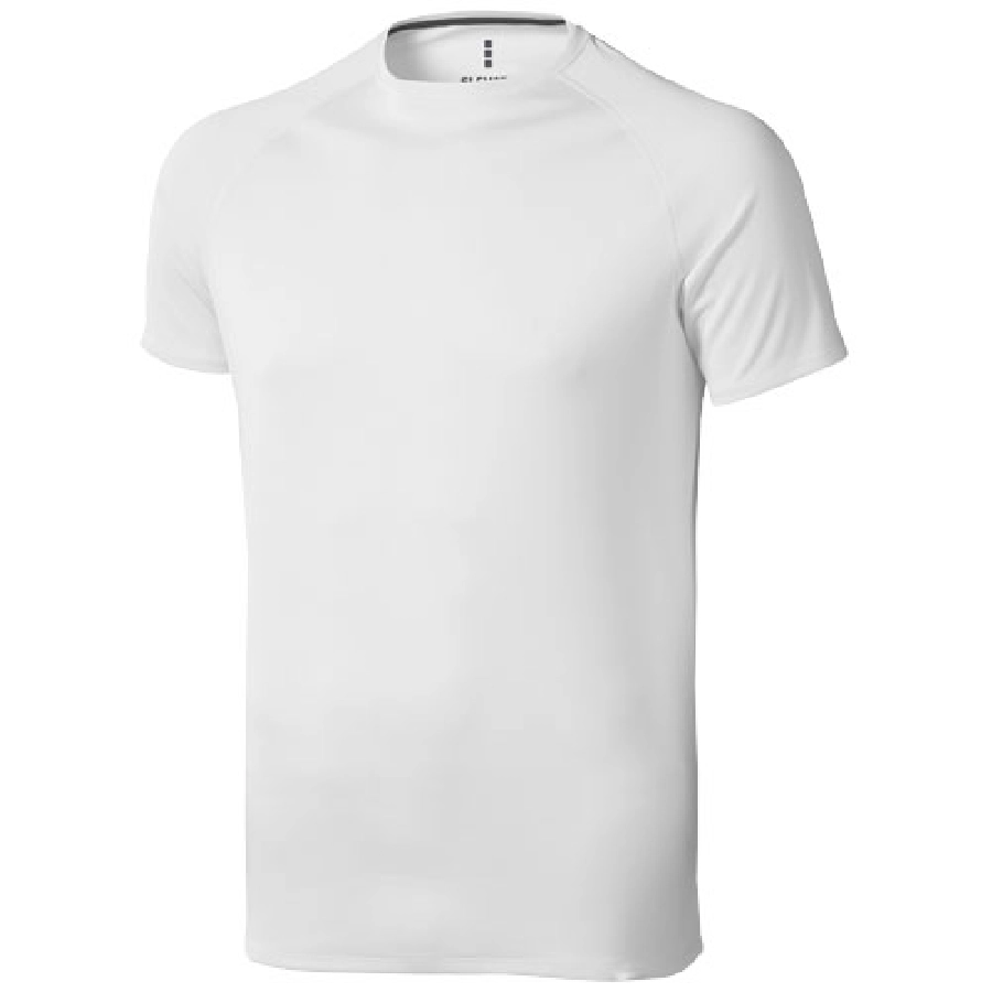 Męski T-shirt Niagara z krótkim rękawem z dzianiny Cool Fit odprowadzającej wilgoć PFC-39010013 biały