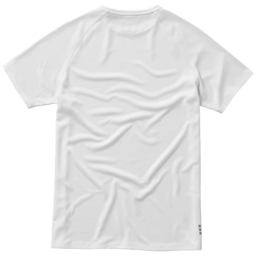 Męski T-shirt Niagara z krótkim rękawem z dzianiny Cool Fit odprowadzającej wilgoć PFC-39010011 biały