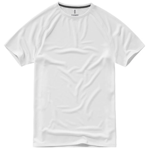 Męski T-shirt Niagara z krótkim rękawem z dzianiny Cool Fit odprowadzającej wilgoć PFC-39010014 biały