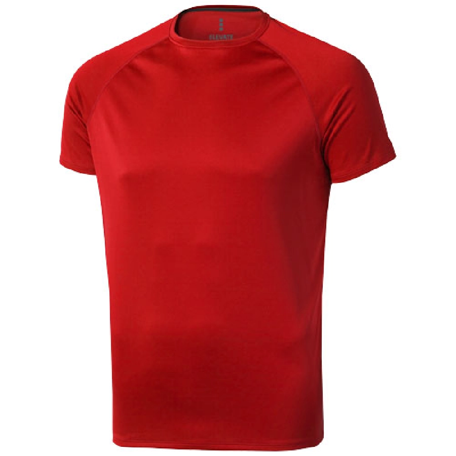 Męski T-shirt Niagara z krótkim rękawem z dzianiny Cool Fit odprowadzającej wilgoć PFC-39010250 czerwony