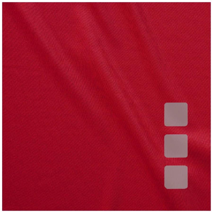 Męski T-shirt Niagara z krótkim rękawem z dzianiny Cool Fit odprowadzającej wilgoć PFC-39010253 czerwony
