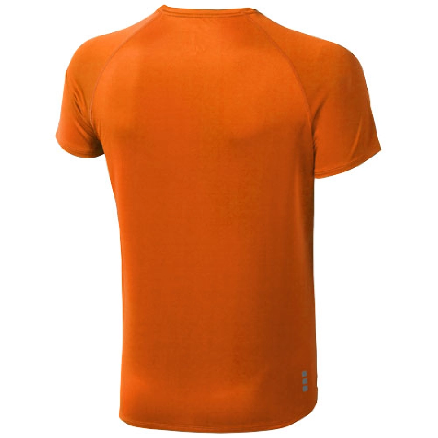 Męski T-shirt Niagara z krótkim rękawem z dzianiny Cool Fit odprowadzającej wilgoć PFC-39010335 pomarańczowy