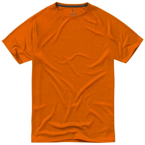 Męski T-shirt Niagara z krótkim rękawem z dzianiny Cool Fit odprowadzającej wilgoć PFC-39010336 pomarańczowy