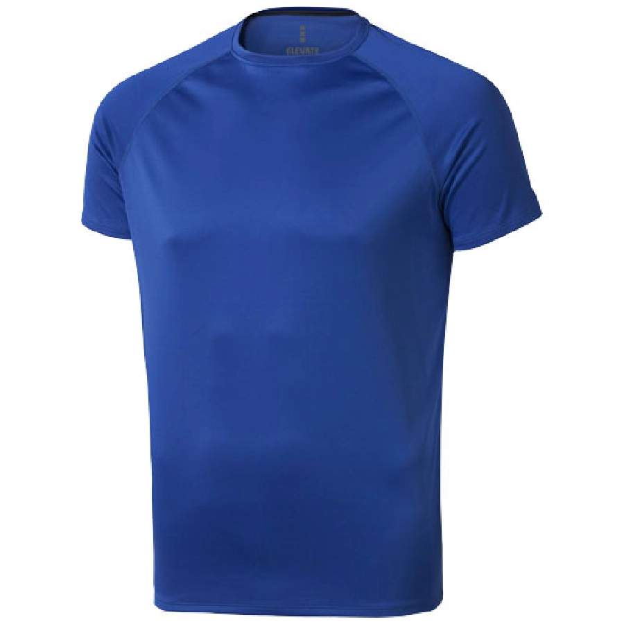 Męski T-shirt Niagara z krótkim rękawem z dzianiny Cool Fit odprowadzającej wilgoć PFC-39010440 niebieski