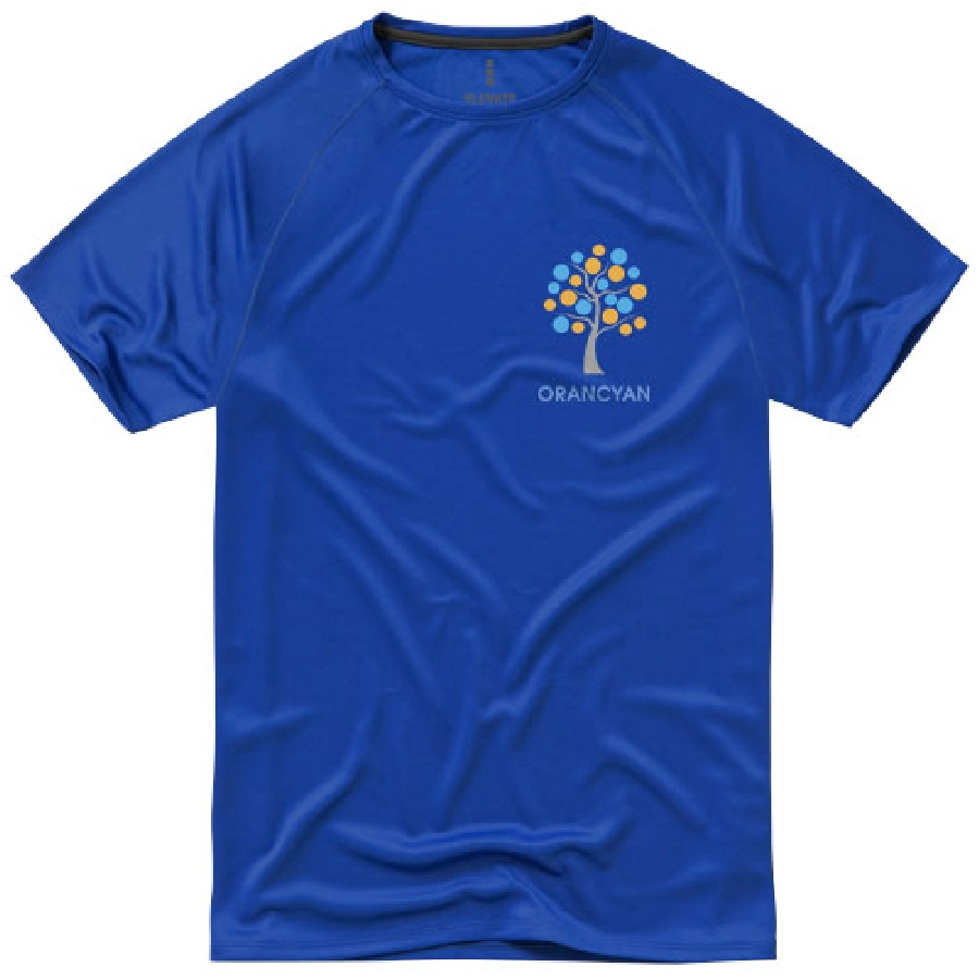 Męski T-shirt Niagara z krótkim rękawem z dzianiny Cool Fit odprowadzającej wilgoć PFC-39010443 niebieski