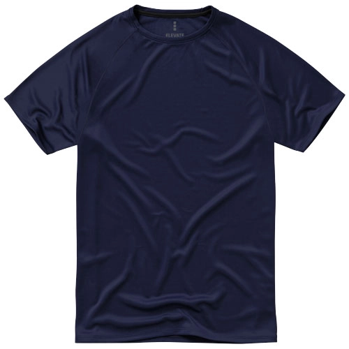 Męski T-shirt Niagara z krótkim rękawem z dzianiny Cool Fit odprowadzającej wilgoć PFC-39010491 granatowy