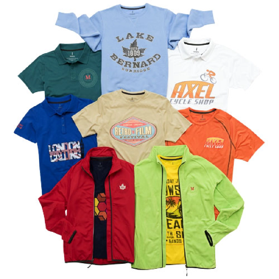 Damski T-shirt Niagara z krótkim rękawem z dzianiny Cool Fit odprowadzającej wilgoć PFC-39011104 żółty