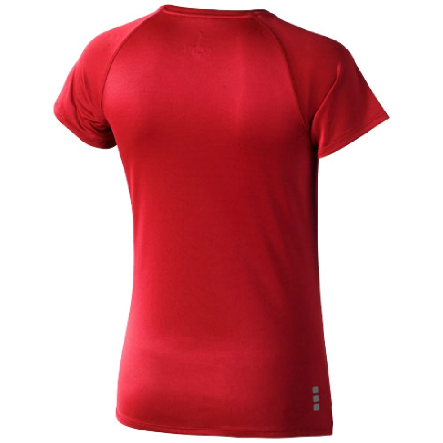 Damski T-shirt Niagara z krótkim rękawem z dzianiny Cool Fit odprowadzającej wilgoć PFC-39011255 czerwony