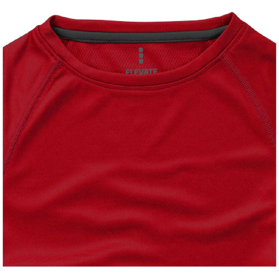 Damski T-shirt Niagara z krótkim rękawem z dzianiny Cool Fit odprowadzającej wilgoć PFC-39011255 czerwony
