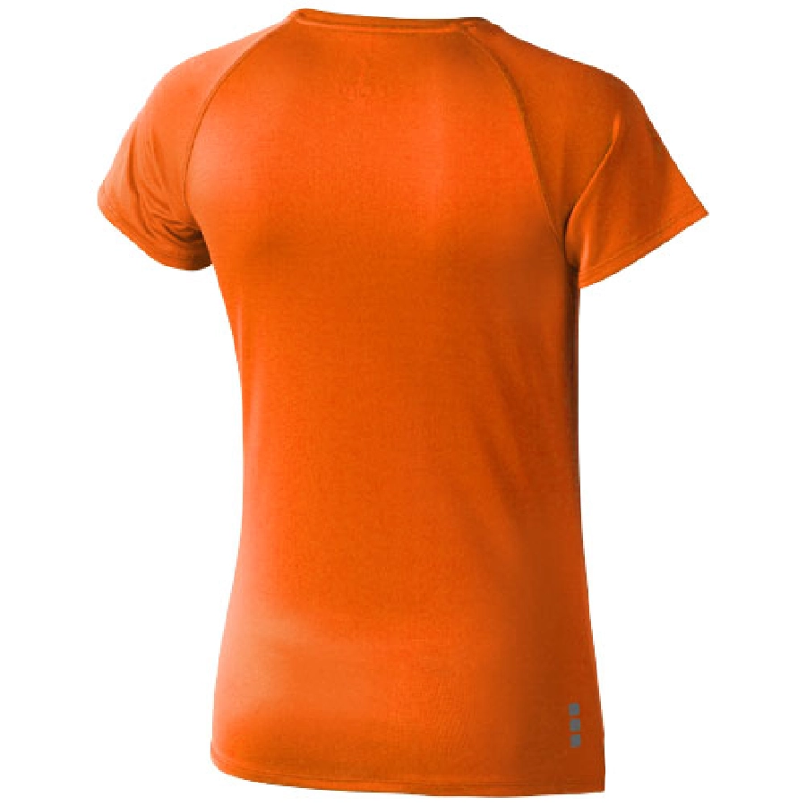 Damski T-shirt Niagara z krótkim rękawem z dzianiny Cool Fit odprowadzającej wilgoć PFC-39011335 pomarańczowy