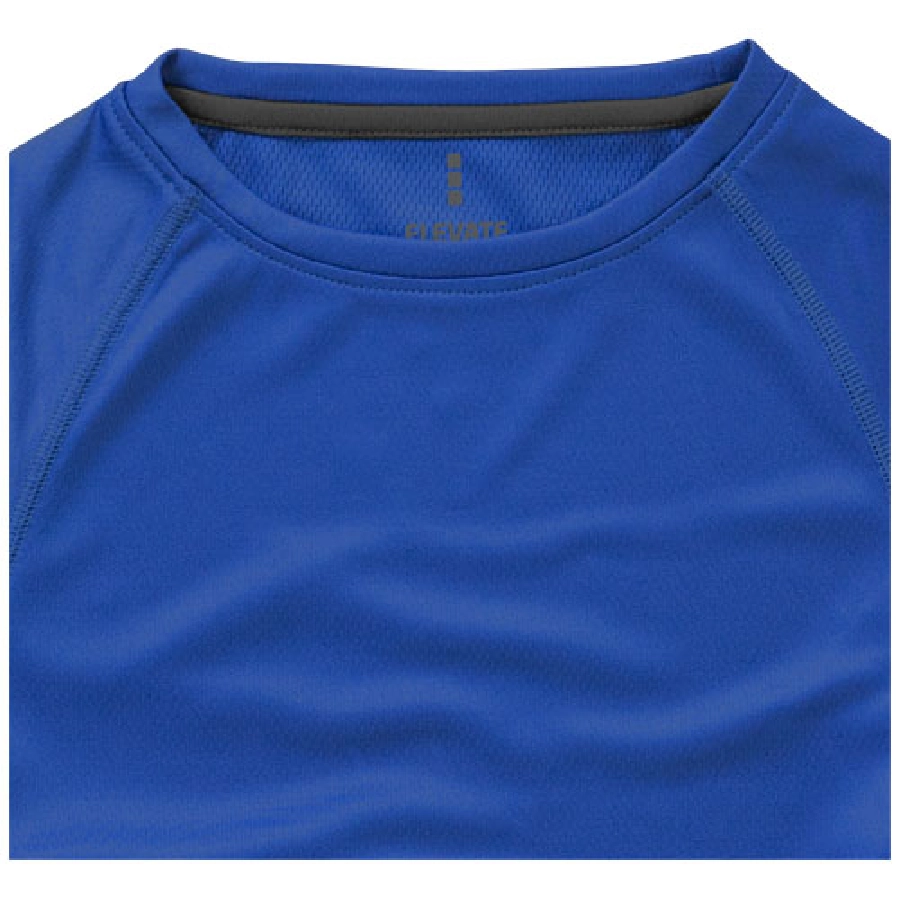 Damski T-shirt Niagara z krótkim rękawem z dzianiny Cool Fit odprowadzającej wilgoć PFC-39011440 niebieski