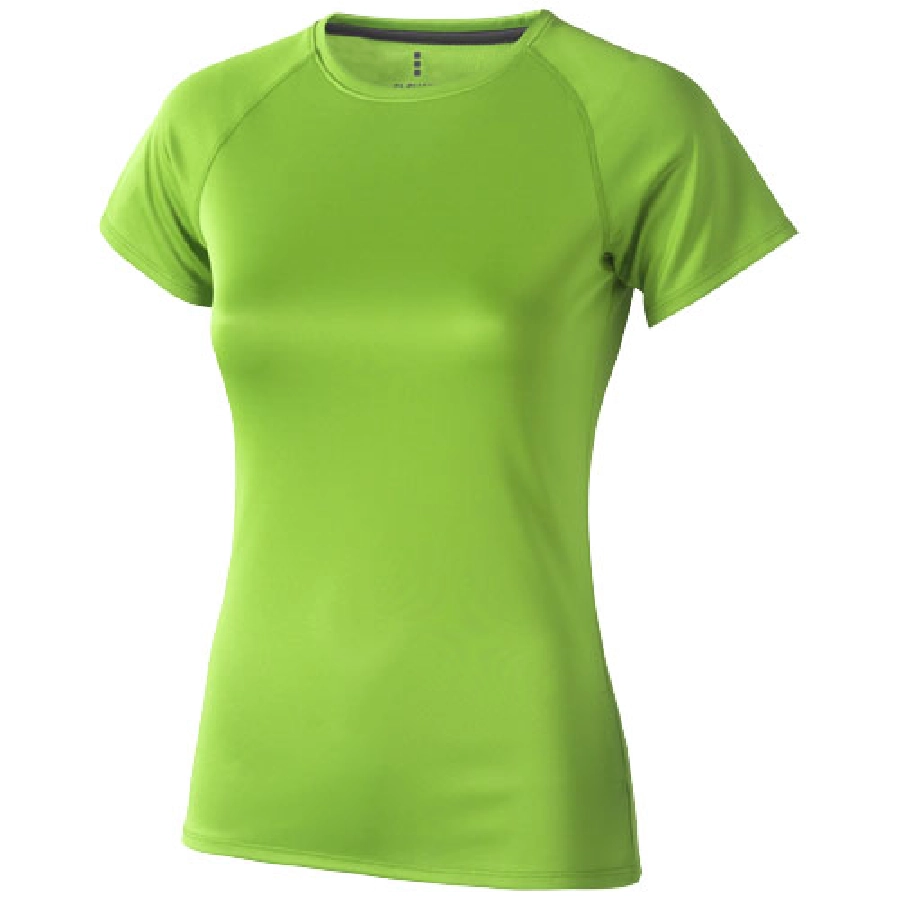 Damski T-shirt Niagara z krótkim rękawem z dzianiny Cool Fit odprowadzającej wilgoć PFC-39011680 zielony