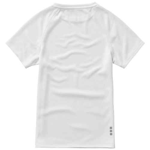 Dziecięcy T-shirt Niagara z krótkim rękawem z dzianiny Cool Fit odprowadzającej wilgoć PFC-39012011 biały