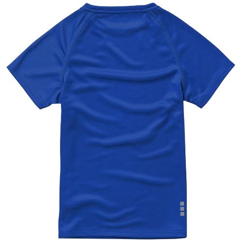Dziecięcy T-shirt Niagara z krótkim rękawem z dzianiny Cool Fit odprowadzającej wilgoć PFC-39012441 niebieski