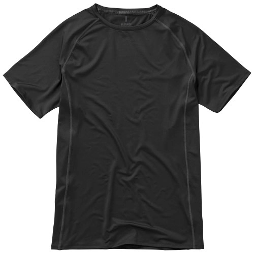 Męski T-shirt Kingston z krótkim rękawem z dzianiny Cool Fit odprowadzającej wilgoć PFC-39013990 czarny