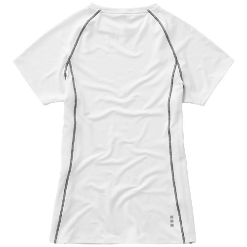 Damski T-shirt Kingston z krótkim rękawem z dzianiny Cool Fit odprowadzającej wilgoć PFC-39014010 biały