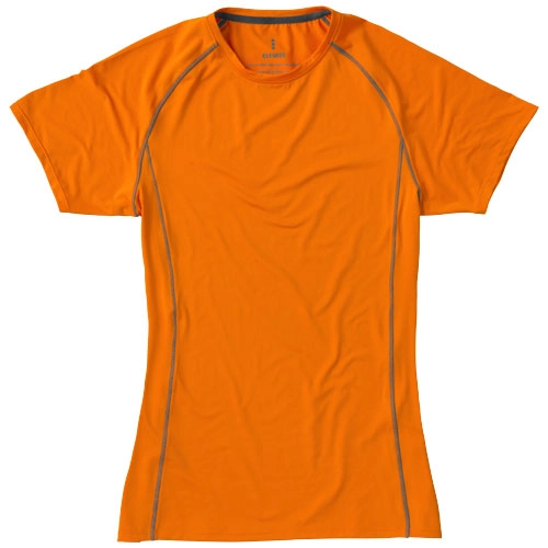 Damski T-shirt Kingston z krótkim rękawem z dzianiny Cool Fit odprowadzającej wilgoć PFC-39014330 pomarańczowy