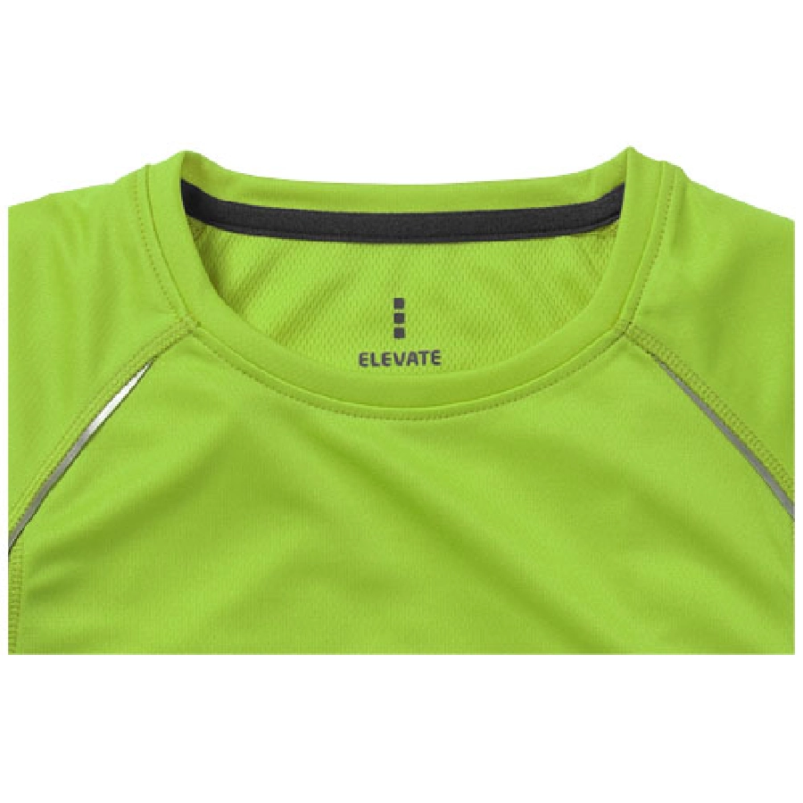 Damski T-shirt Quebec z krótkim rękawem z dzianiny Cool Fit odprowadzającej wilgoć PFC-39016680 zielony