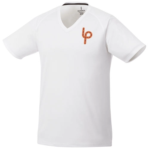 Męski t-shirt Amery z dzianiny Cool Fit odprowadzającej wilgoć PFC-39025012 biały