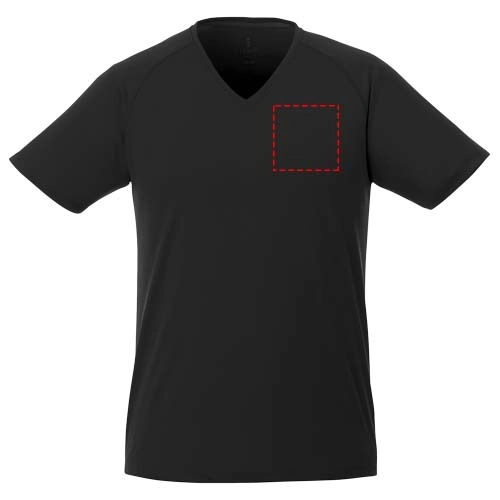 Męski t-shirt Amery z dzianiny Cool Fit odprowadzającej wilgoć PFC-39025992 czarny